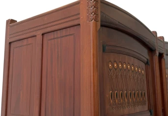 Arts & Crafts Armoire or Wardrobe by Jac. van den Bosch for 't Binnenhuis, 1910